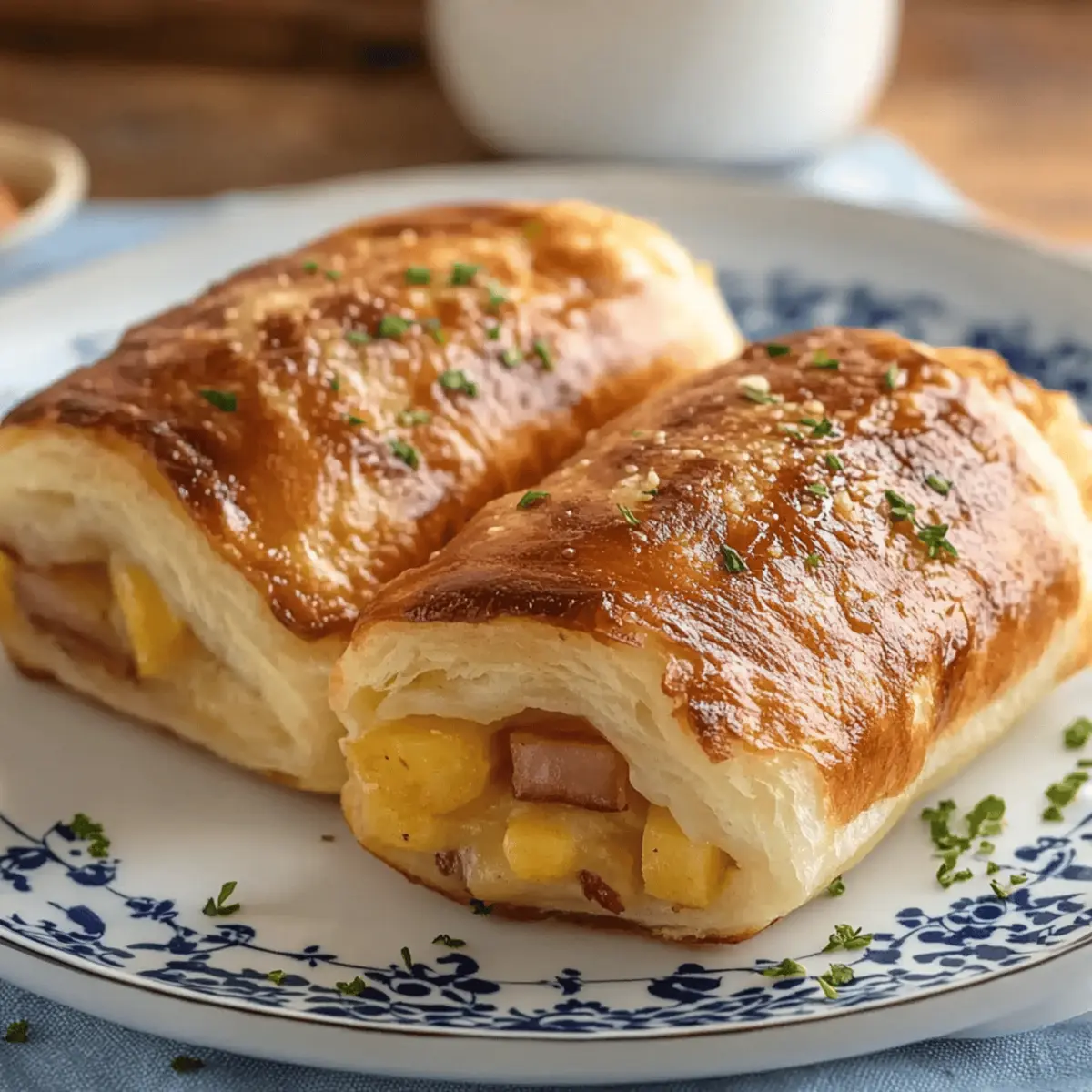 Sausage Egg Breakfast Roll-Ups