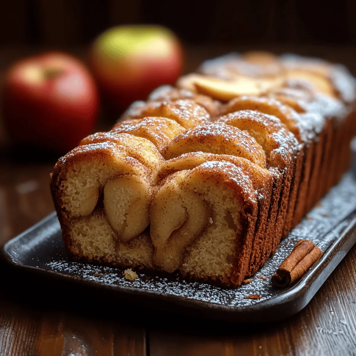Apple Cider Cinnamon Bread