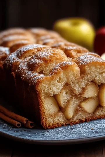 Apple Cider Cinnamon Bread