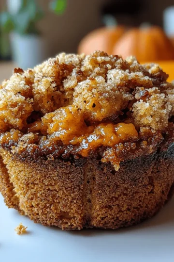 Bakery-Style Pumpkin Muffins