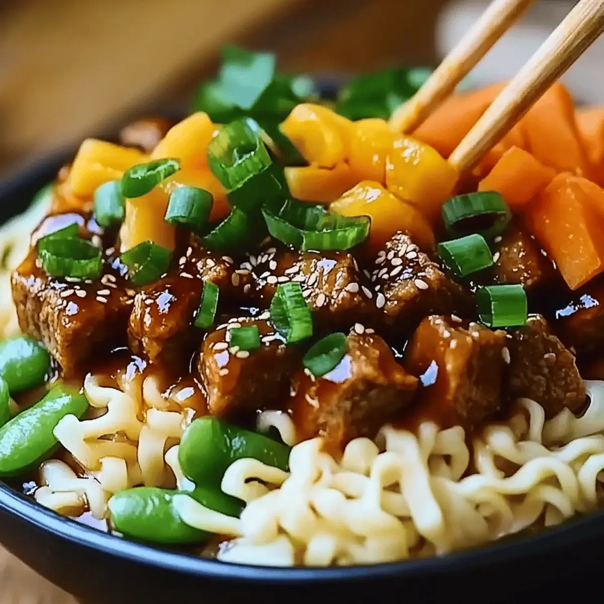 Beef Ramen Noodles