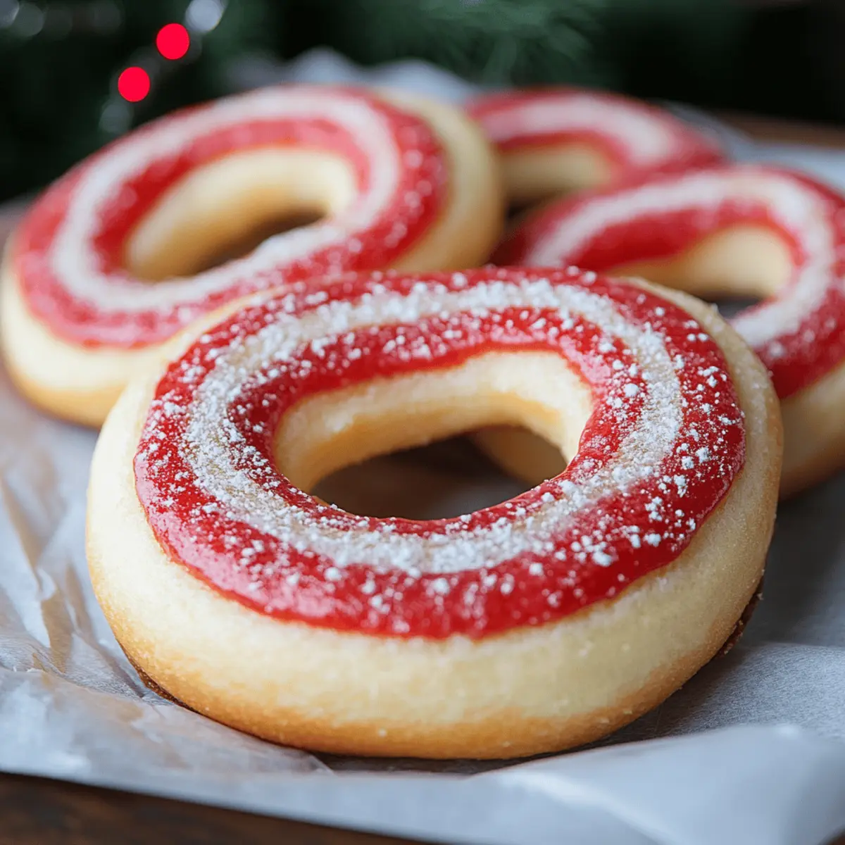 Candy Cane Cookies