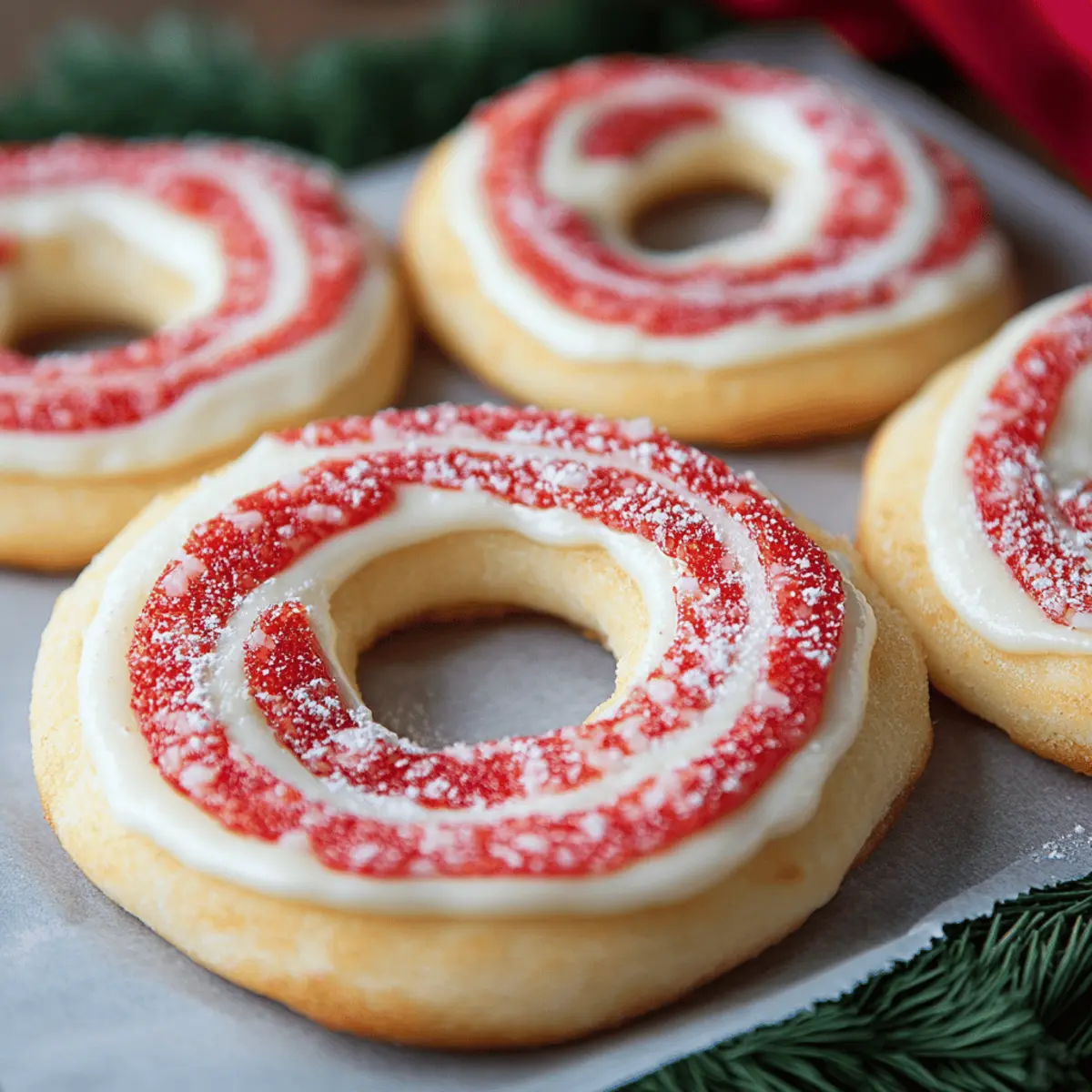 Candy Cane Cookies