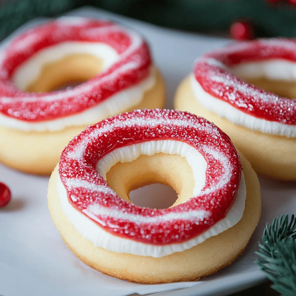 Candy Cane Cookies