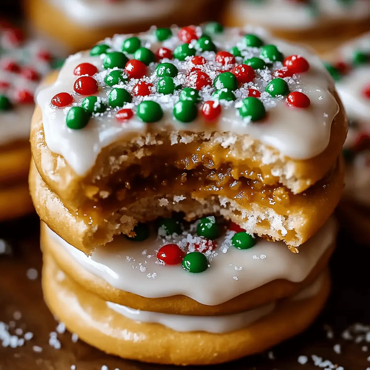 Caramel Ritz Cracker Christmas Cookies