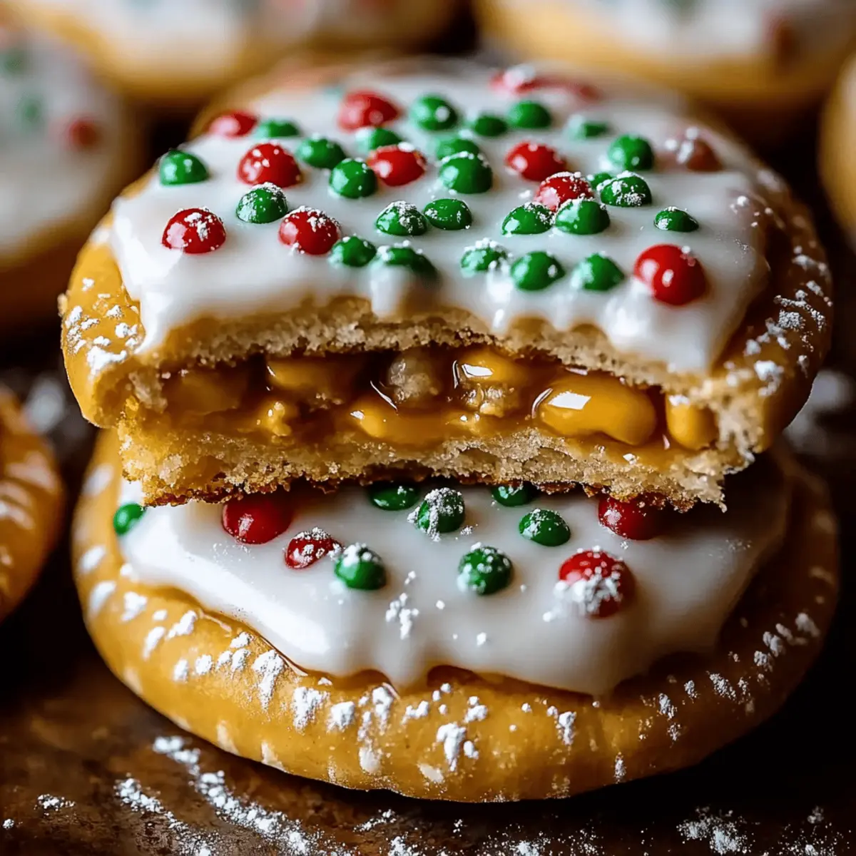 Caramel Ritz Cracker Christmas Cookies
