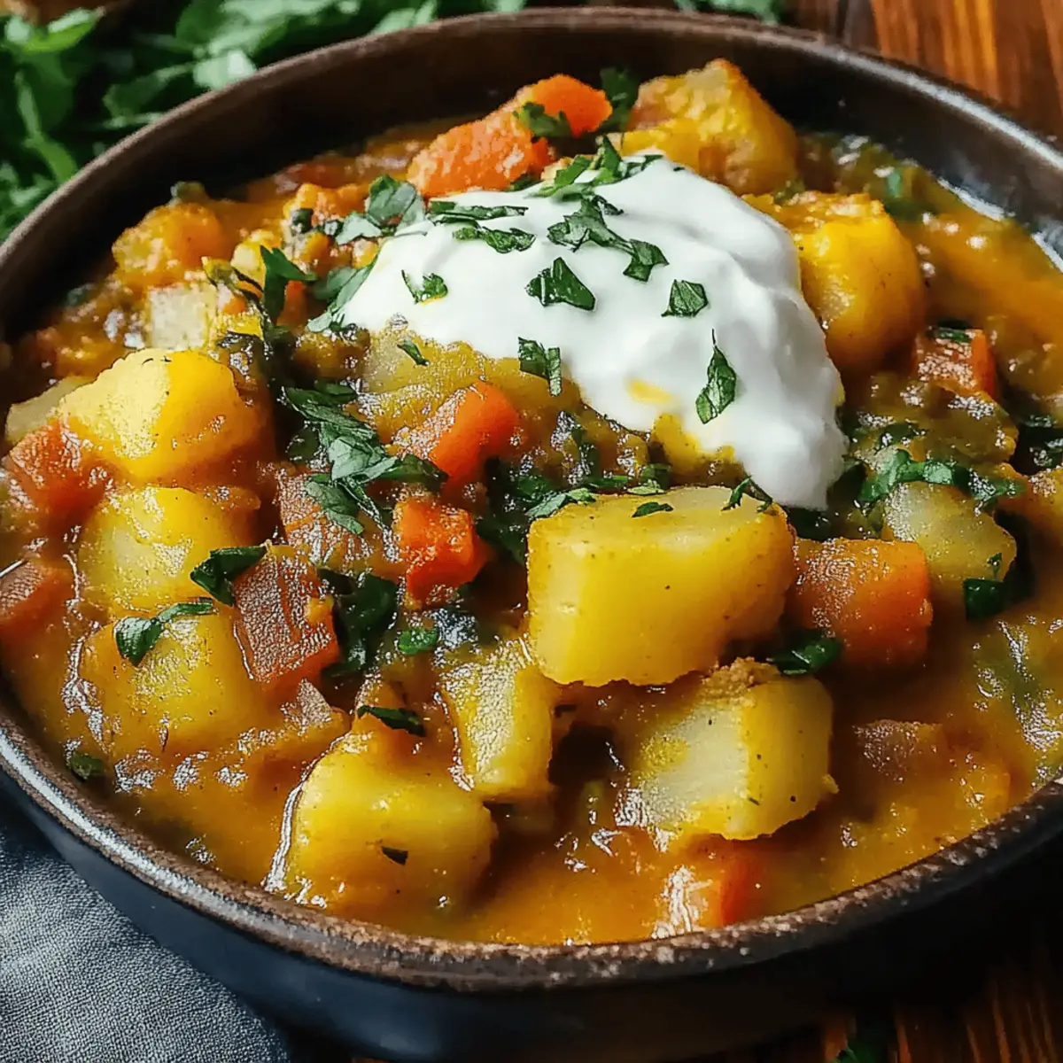 Caribbean Vegetable Curry