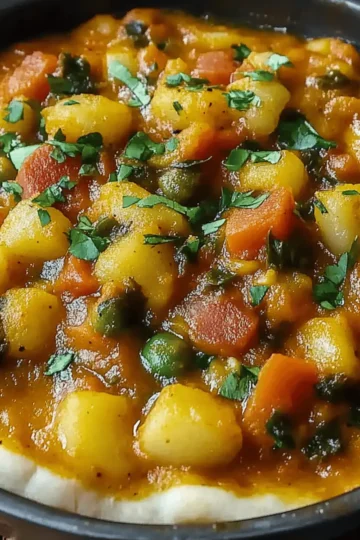 Caribbean Vegetable Curry