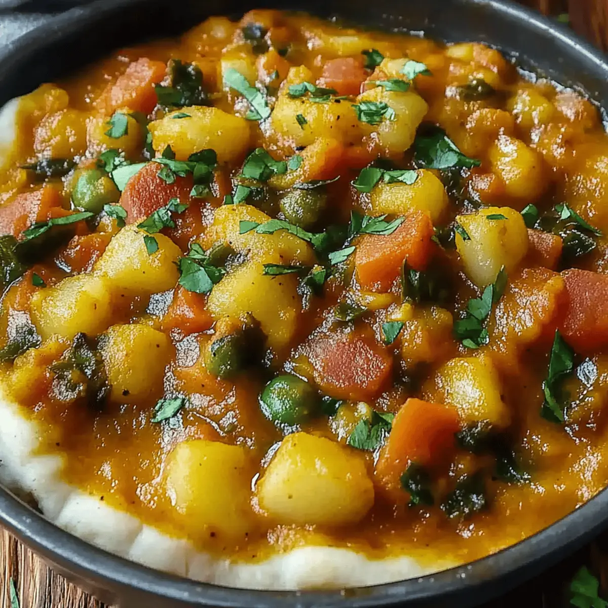Caribbean Vegetable Curry
