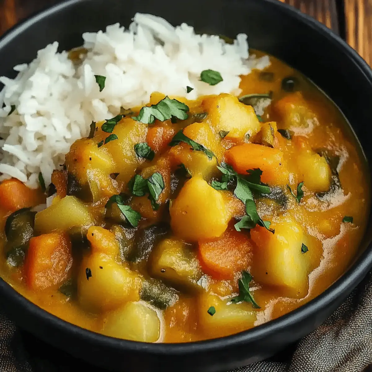 Caribbean Vegetable Curry