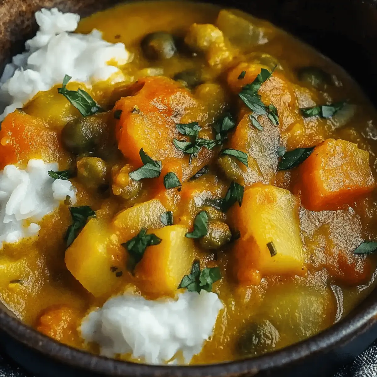 Caribbean Vegetable Curry