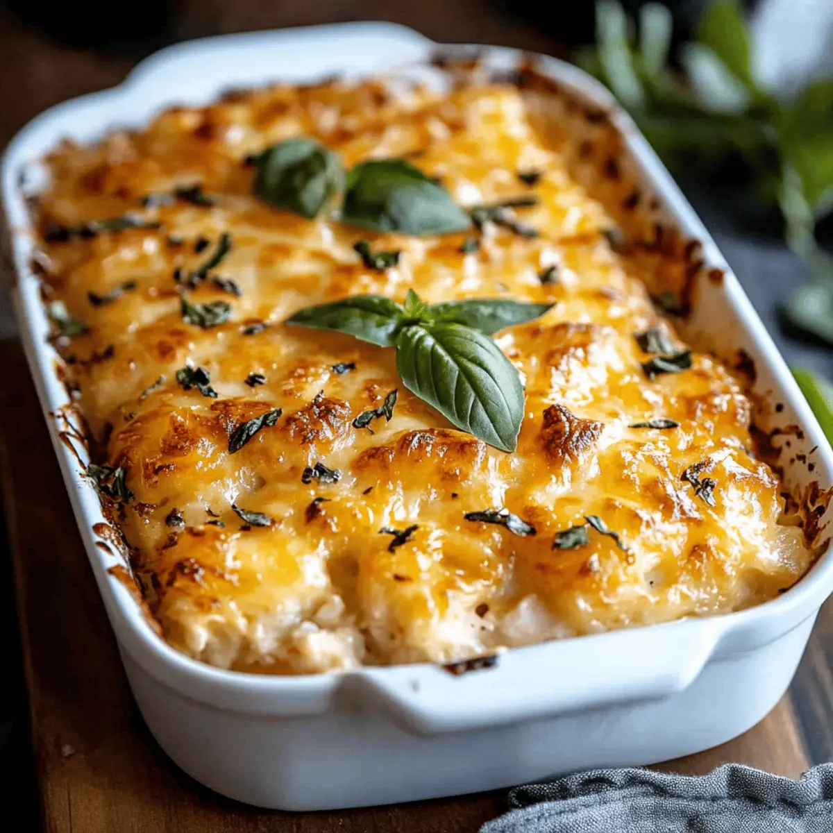 Cheesy Chicken and Rice Casserole