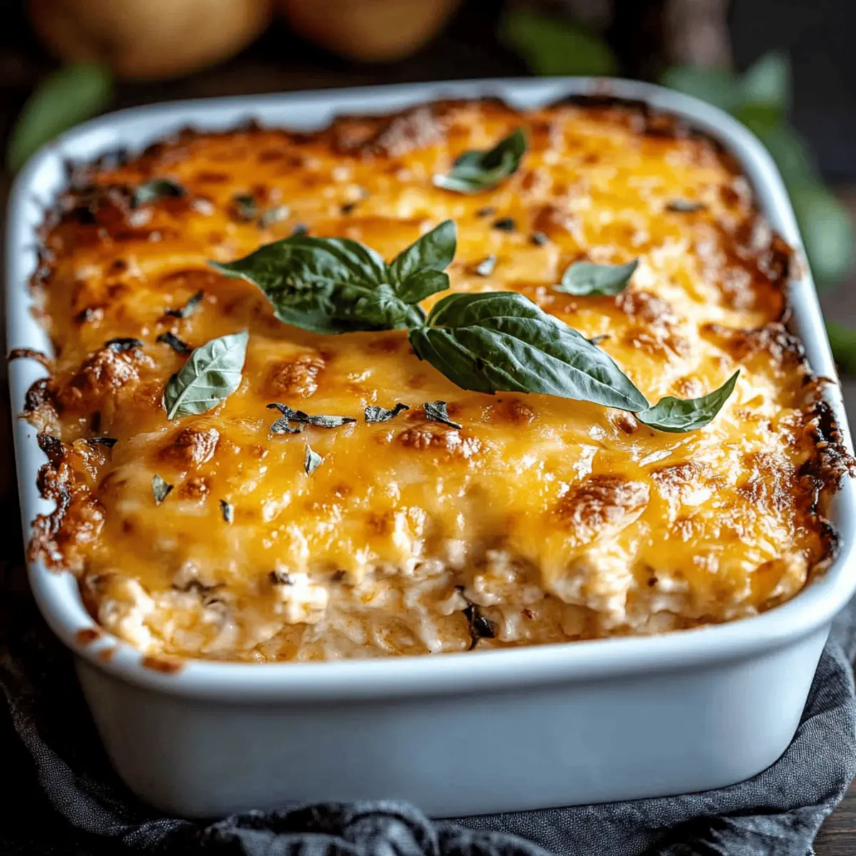Cheesy Chicken and Rice Casserole
