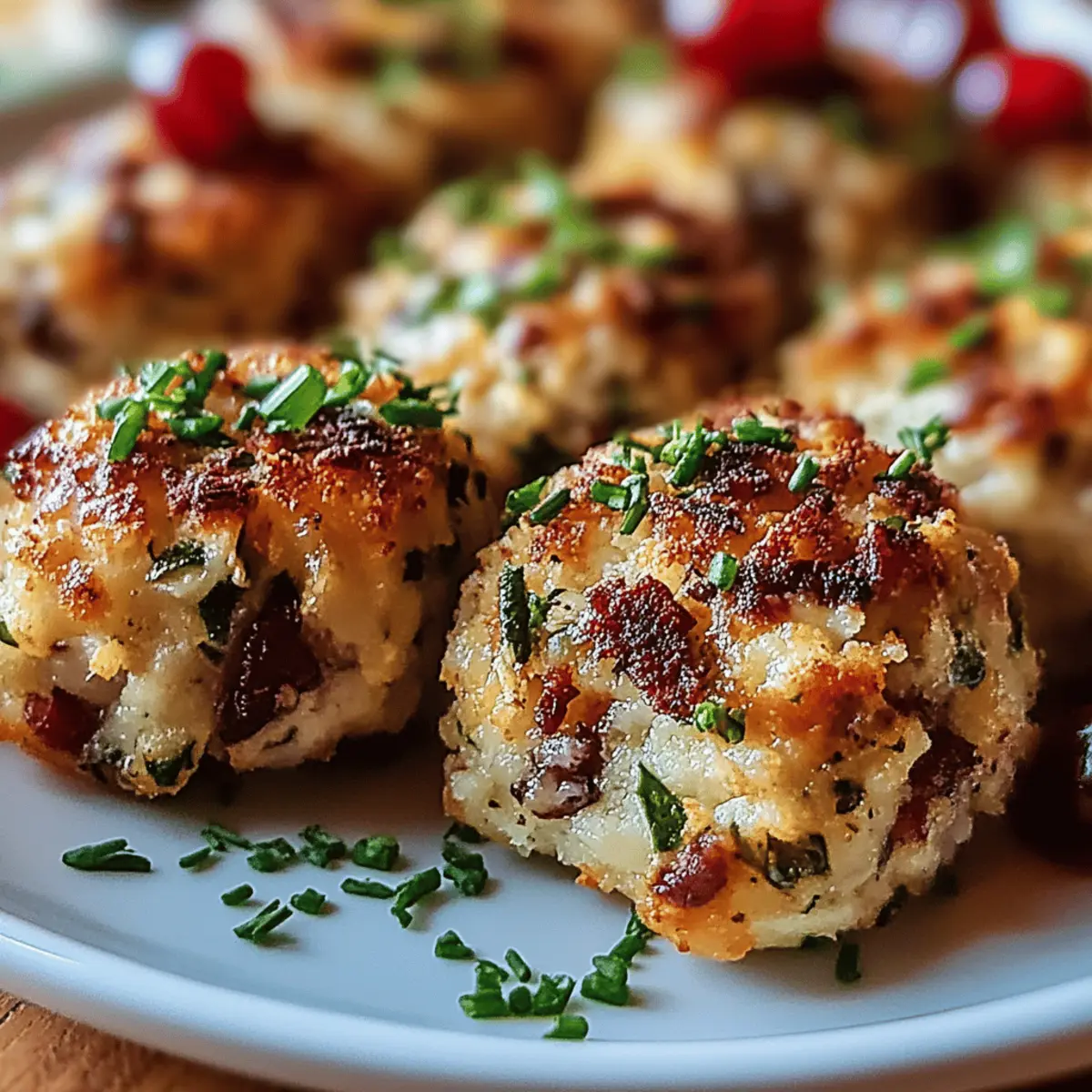 Cranberry Turkey Stuffing Balls