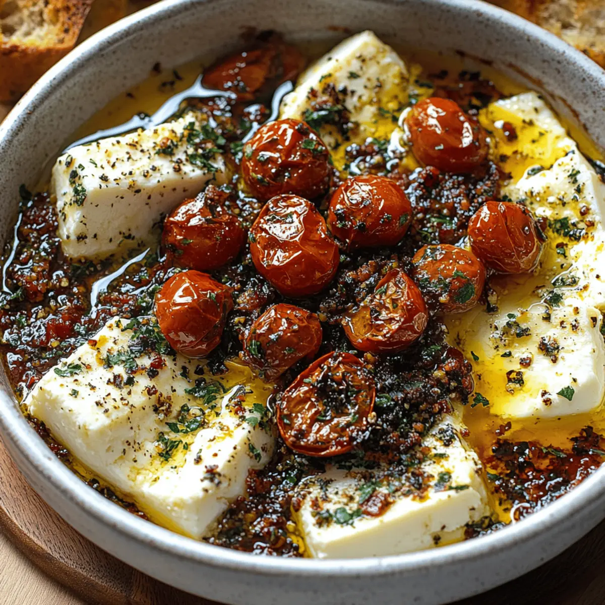 Creamy Baked Feta