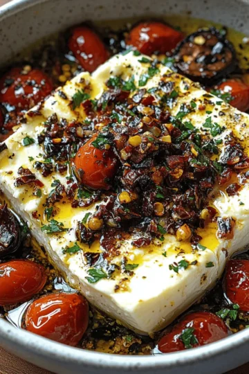 Creamy Baked Feta