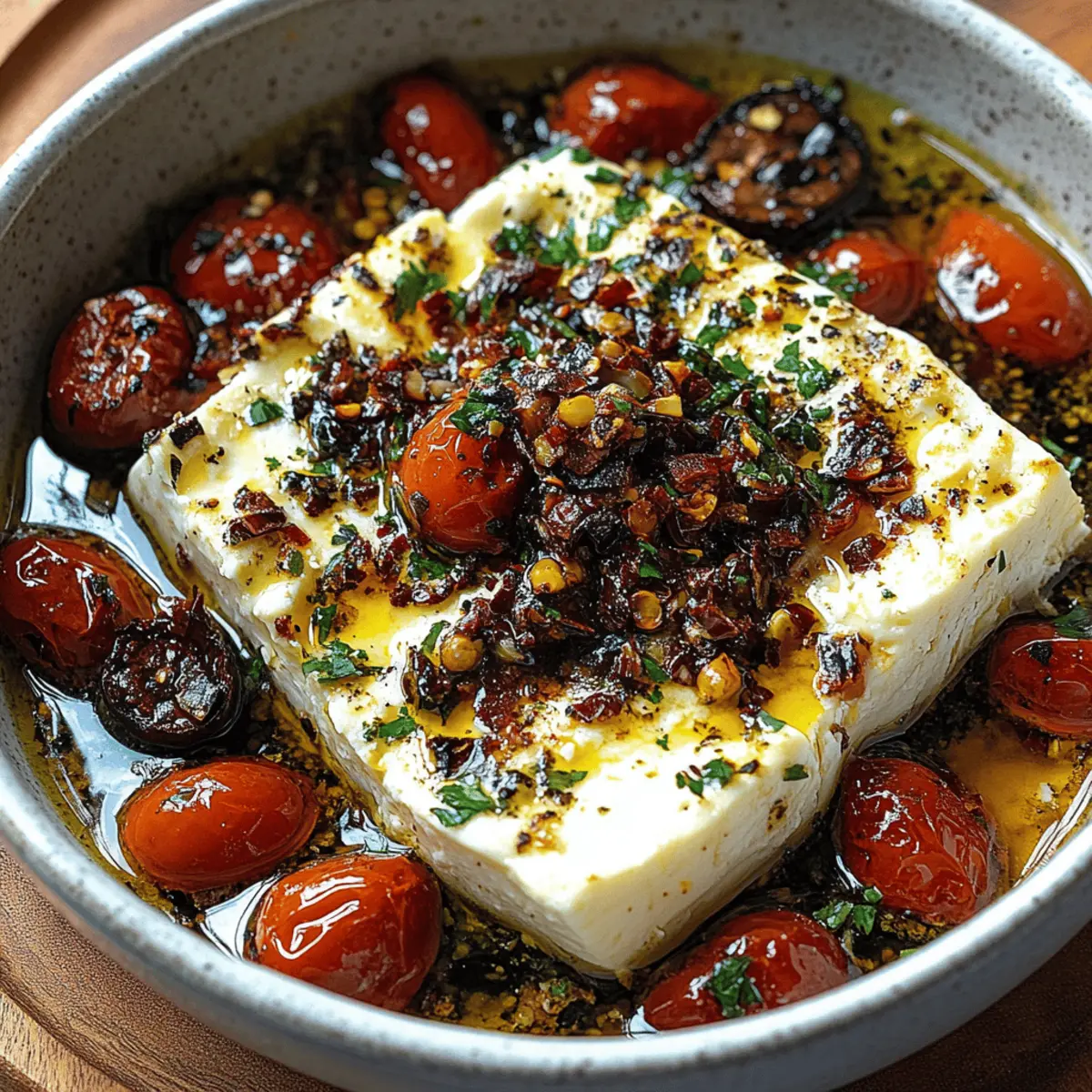 Creamy Baked Feta