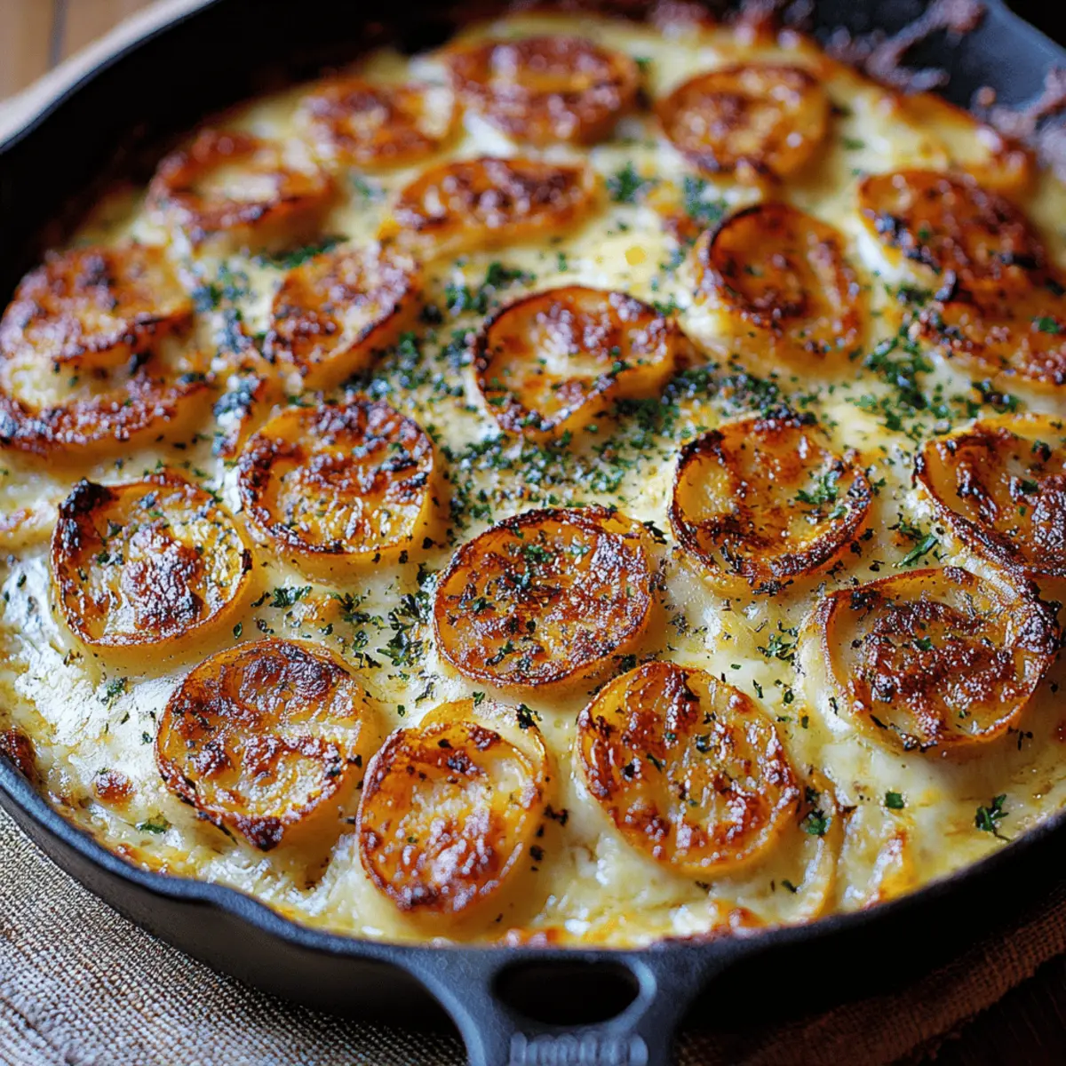 Creamy Cheesy Potato Gratin