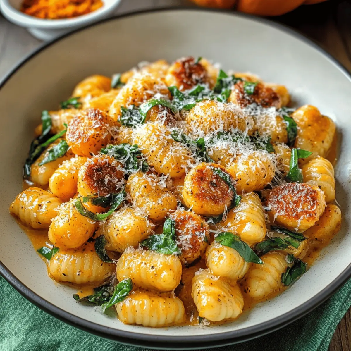 Creamy Pumpkin Gnocchi