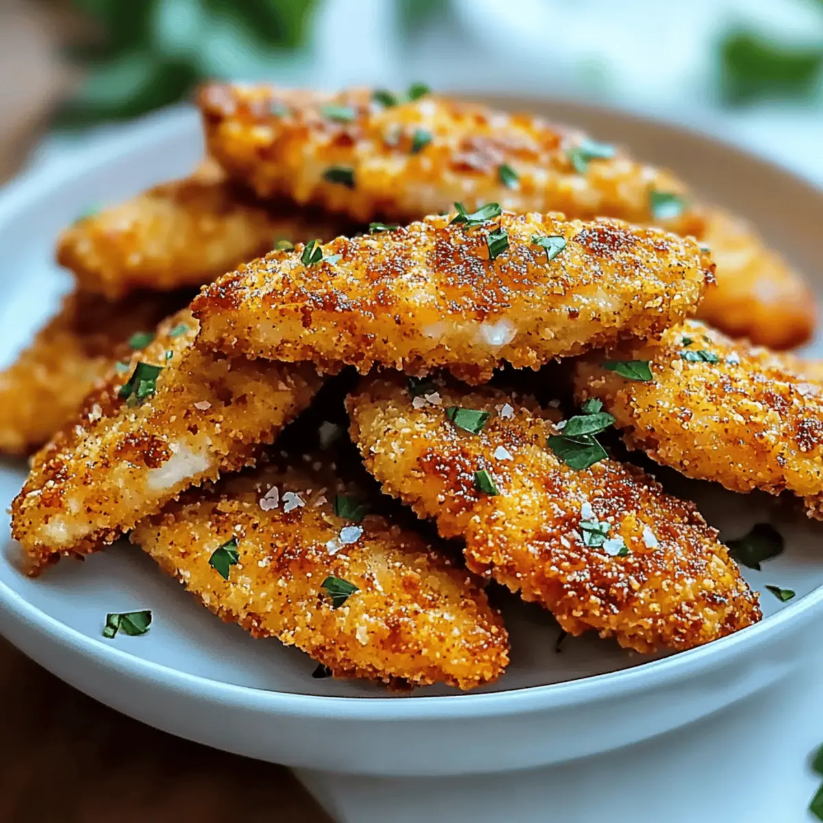 Crispy Baked Chicken Tenders