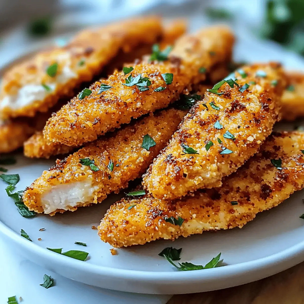 Crispy Baked Chicken Tenders