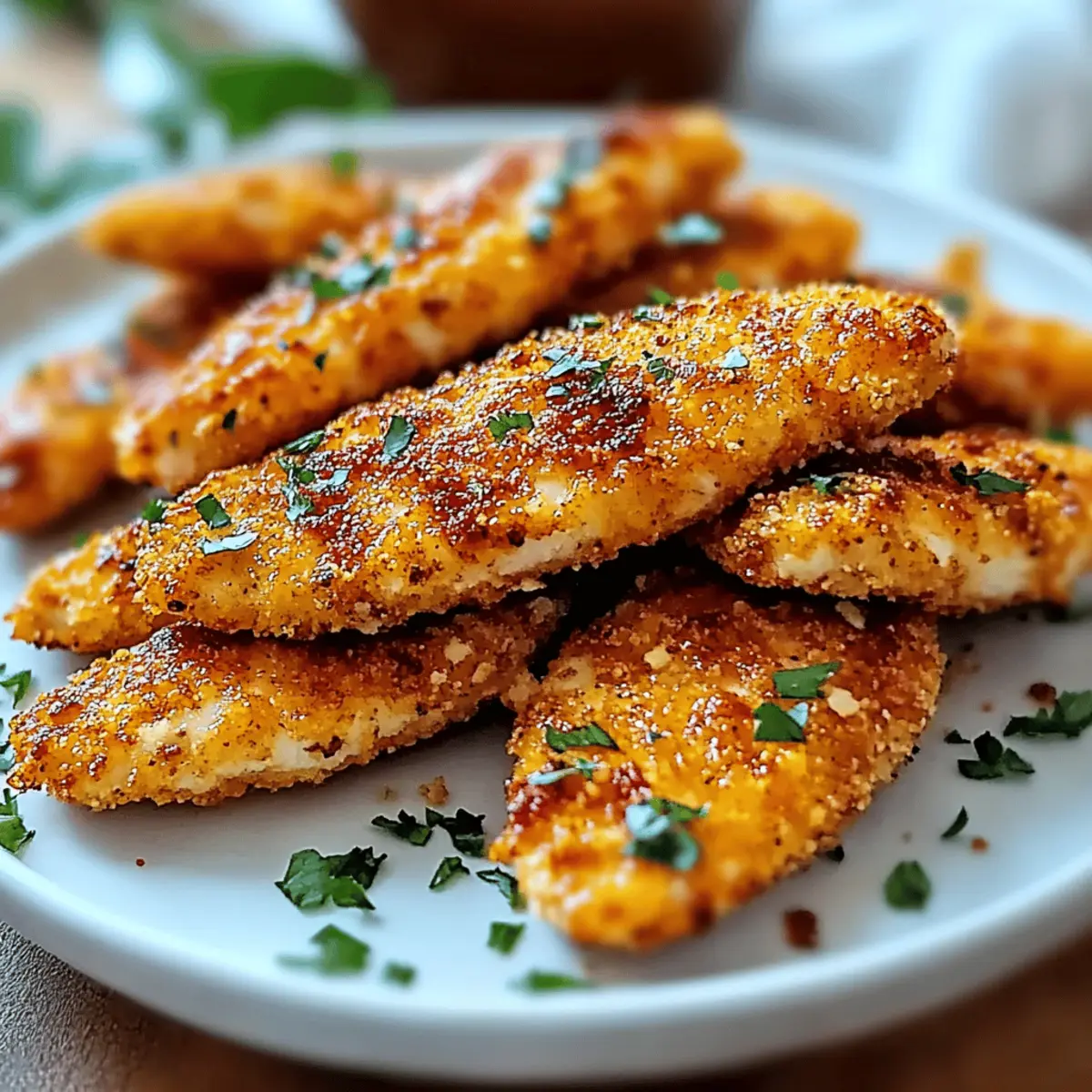Crispy Baked Chicken Tenders