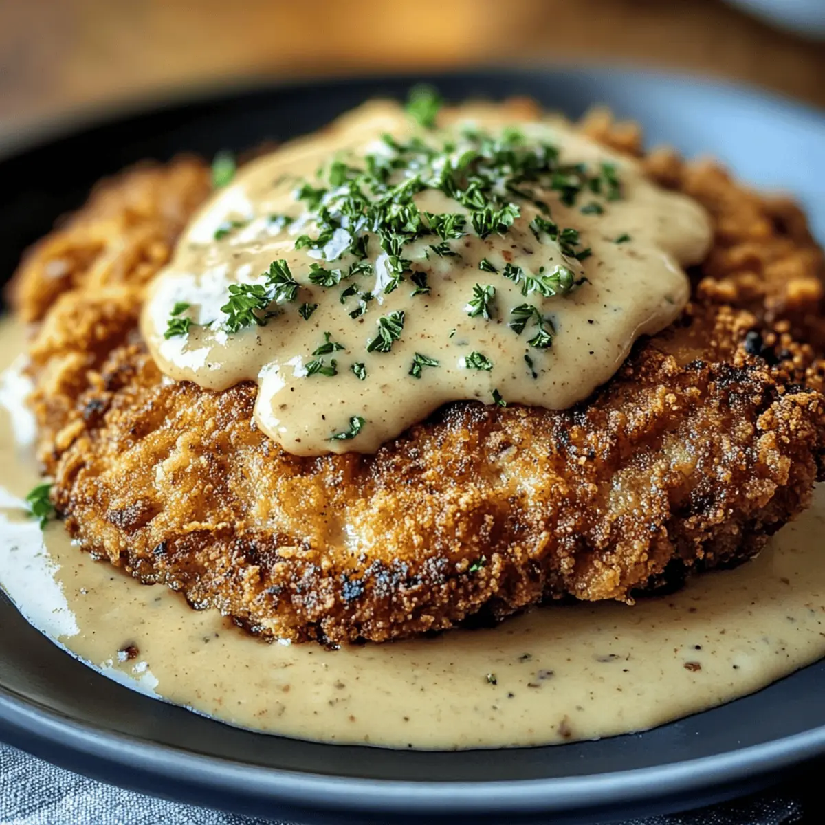 Crispy Buttermilk Chicken Fried Steak