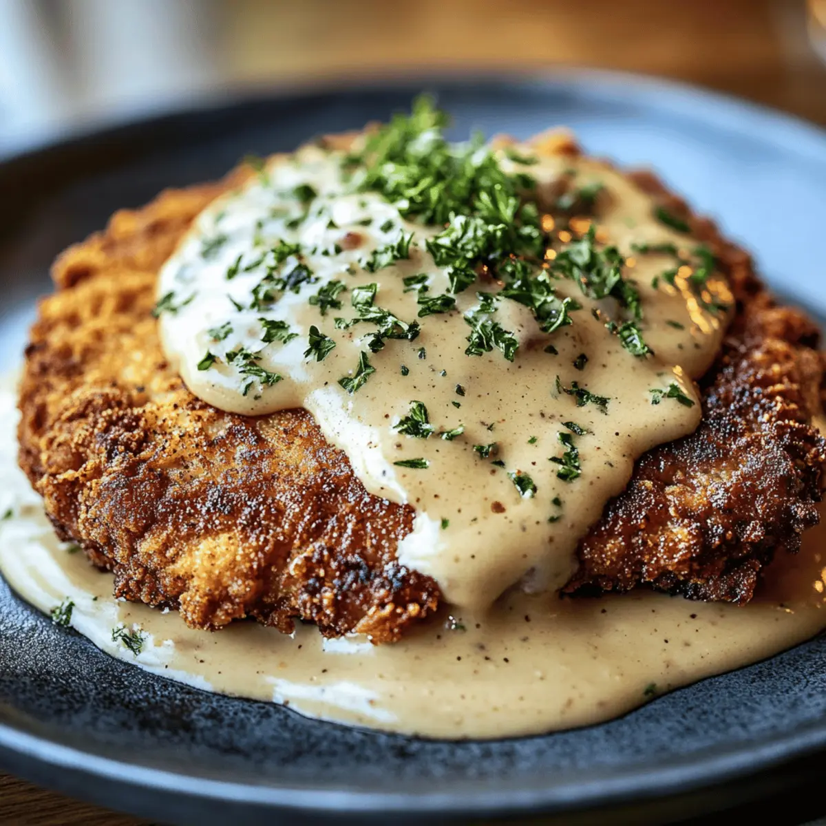 Crispy Buttermilk Chicken Fried Steak