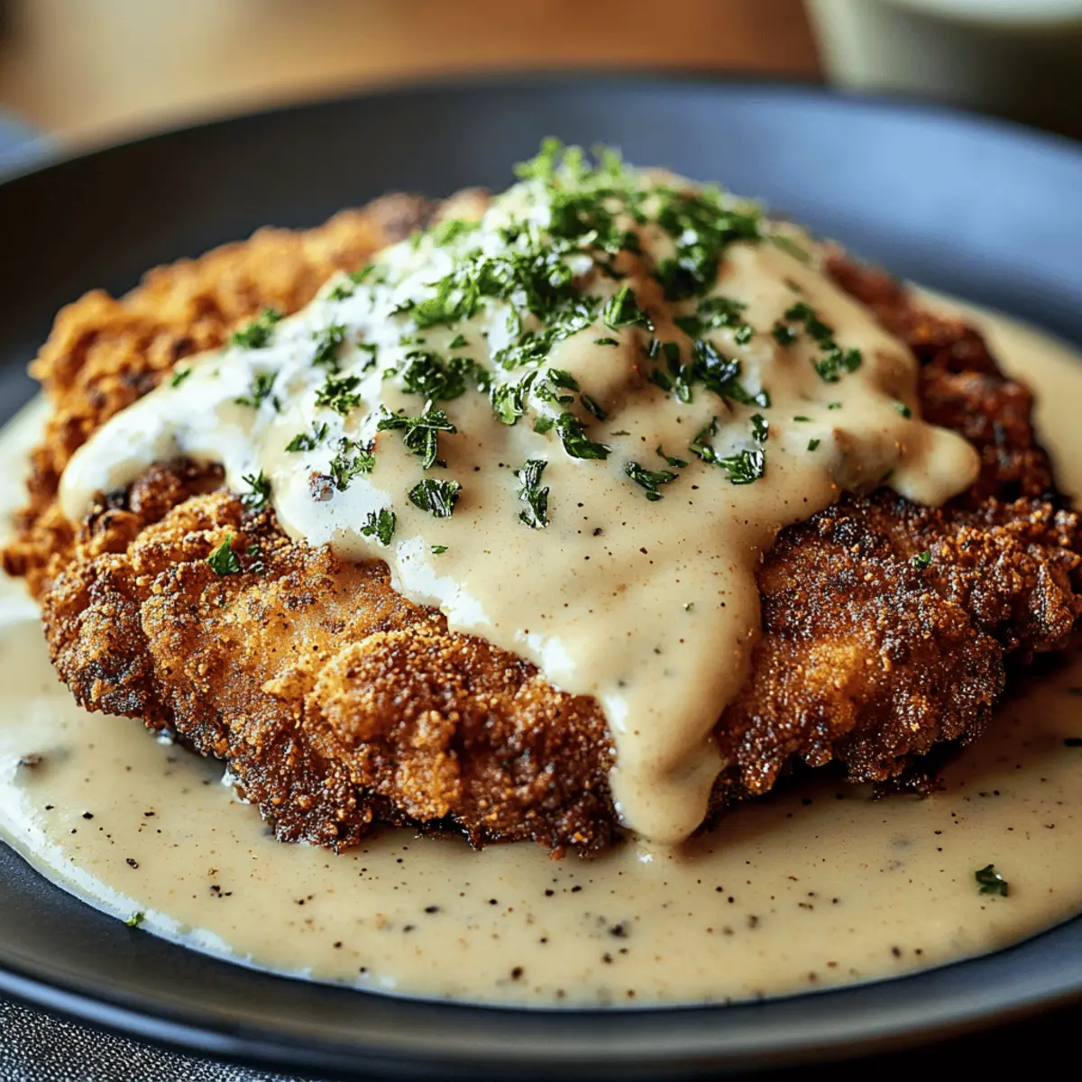 Crispy Buttermilk Chicken Fried Steak