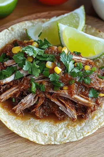 Crock-Pot Shredded Beef Tacos