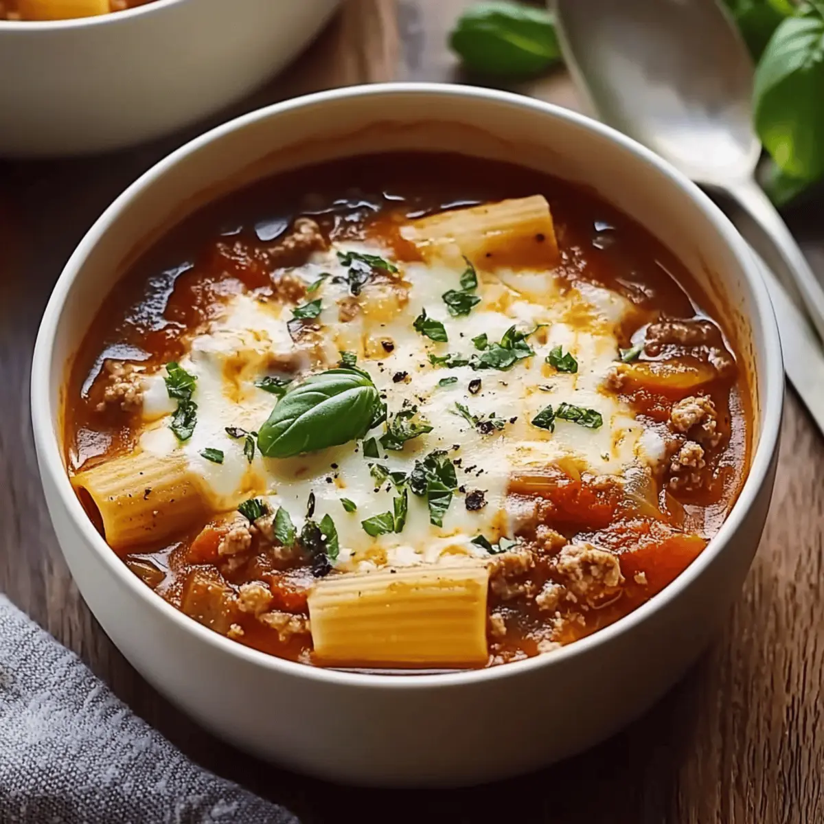 Crockpot Lasagna Soup