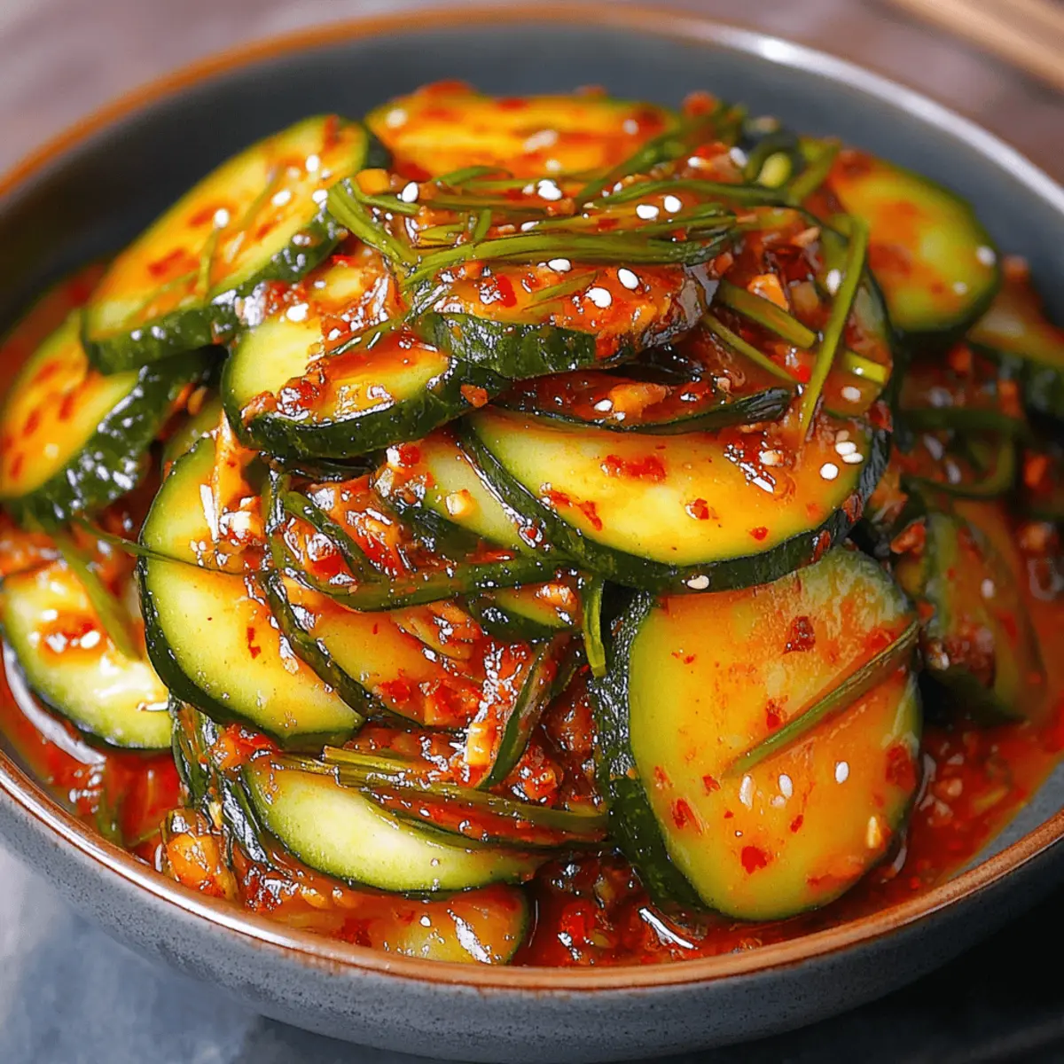 Cucumber Kimchi