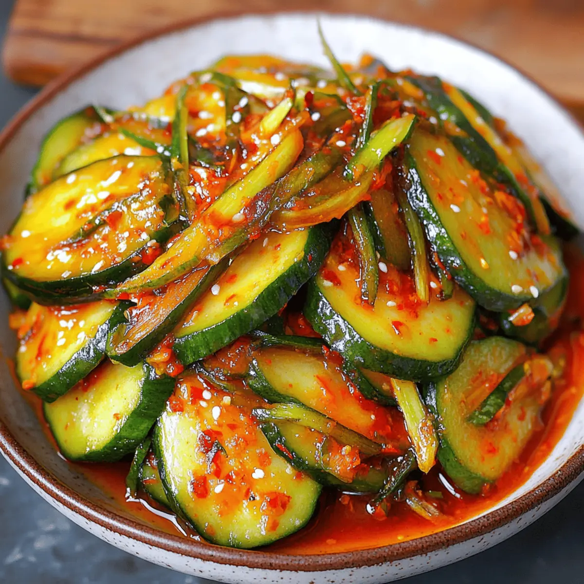 Cucumber Kimchi