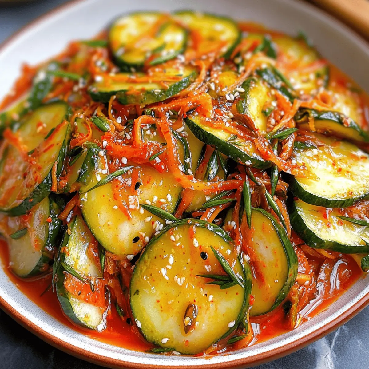 Cucumber Kimchi