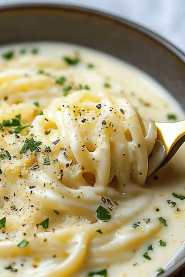 Garlic Parmesan Cream Sauce