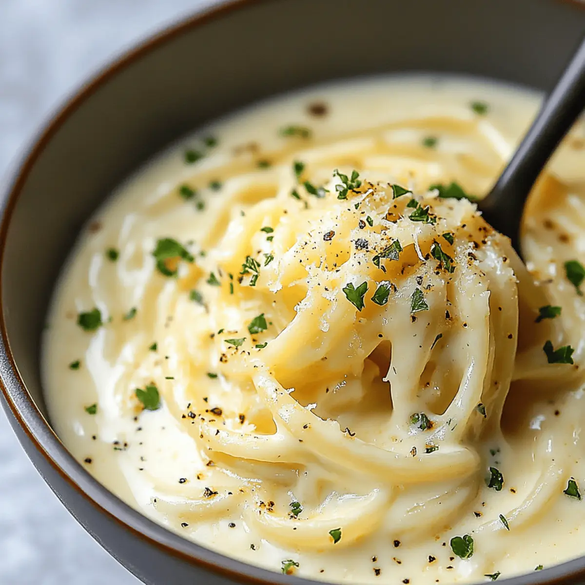 Garlic Parmesan Cream Sauce