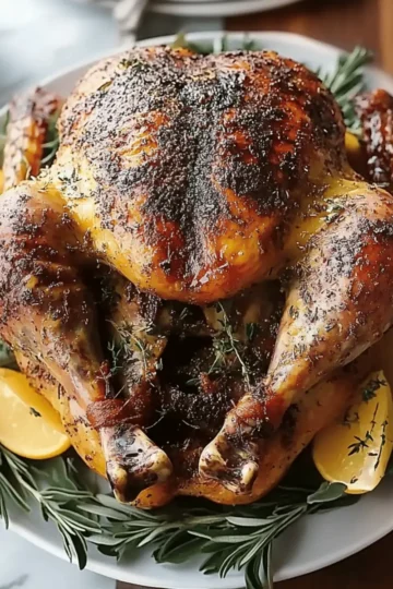 Garlic Thanksgiving Turkey