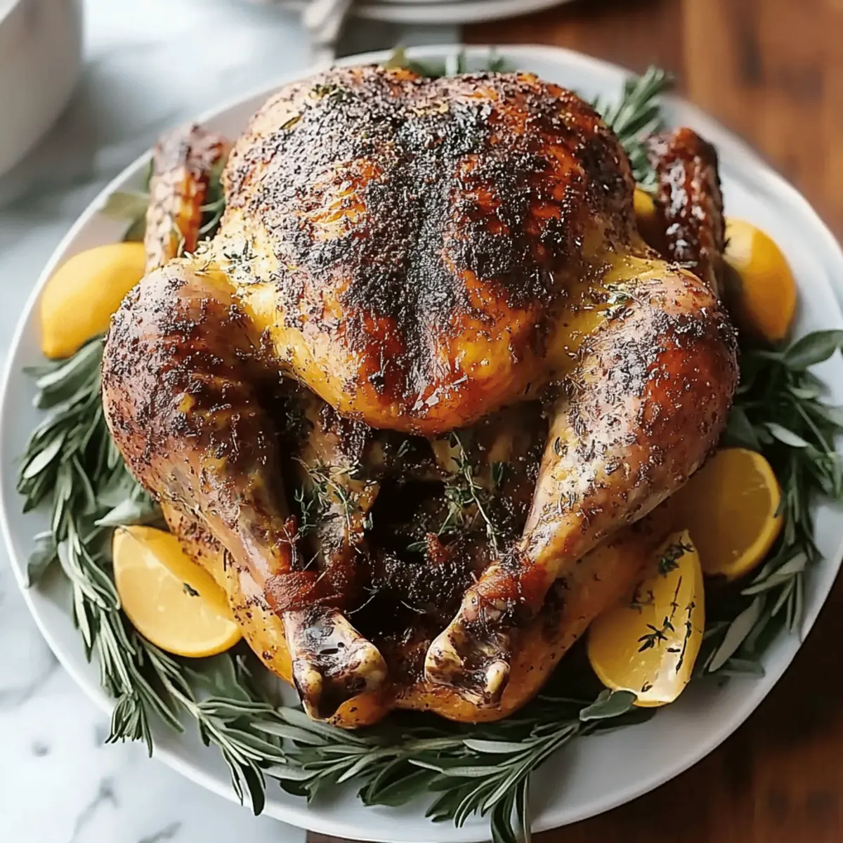 Garlic Thanksgiving Turkey