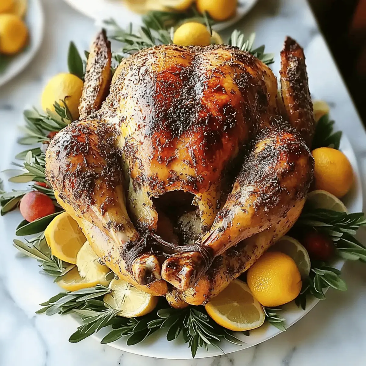 Garlic Thanksgiving Turkey