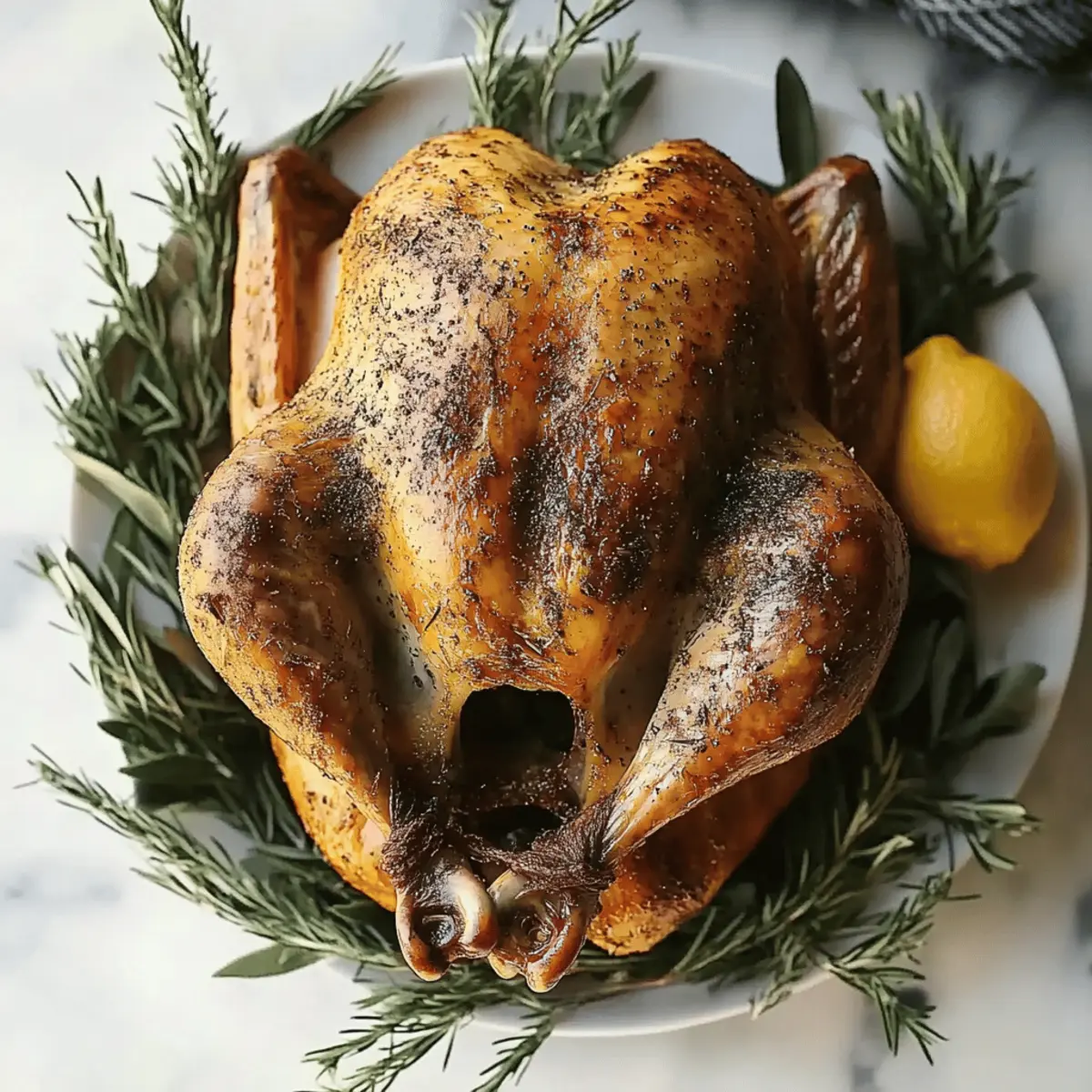 Garlic Thanksgiving Turkey
