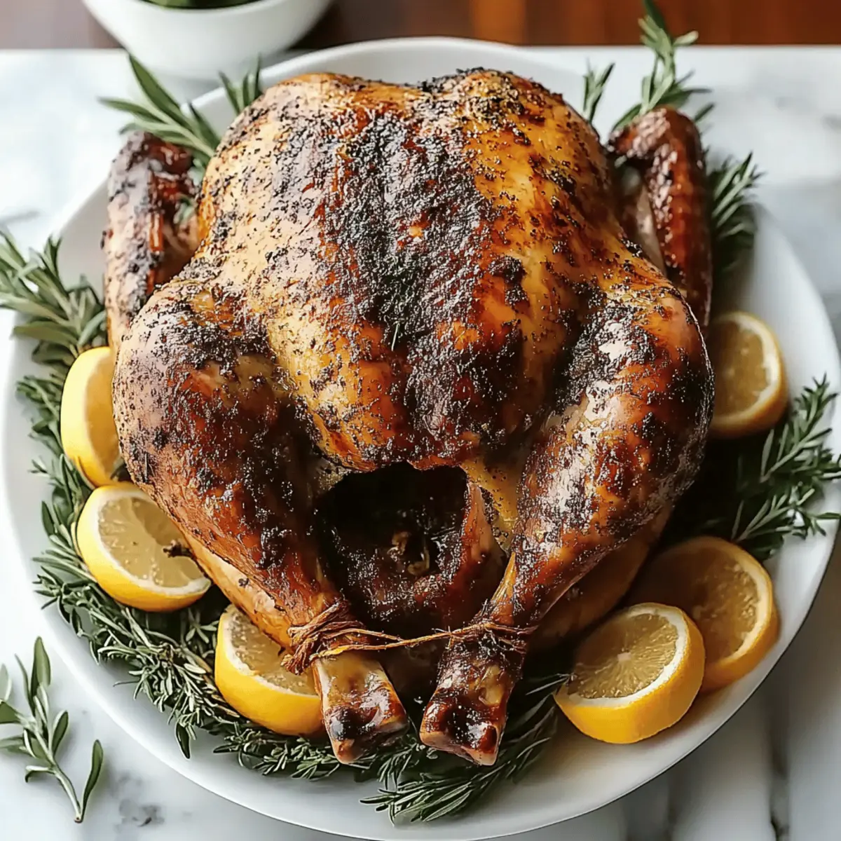 Garlic Thanksgiving Turkey