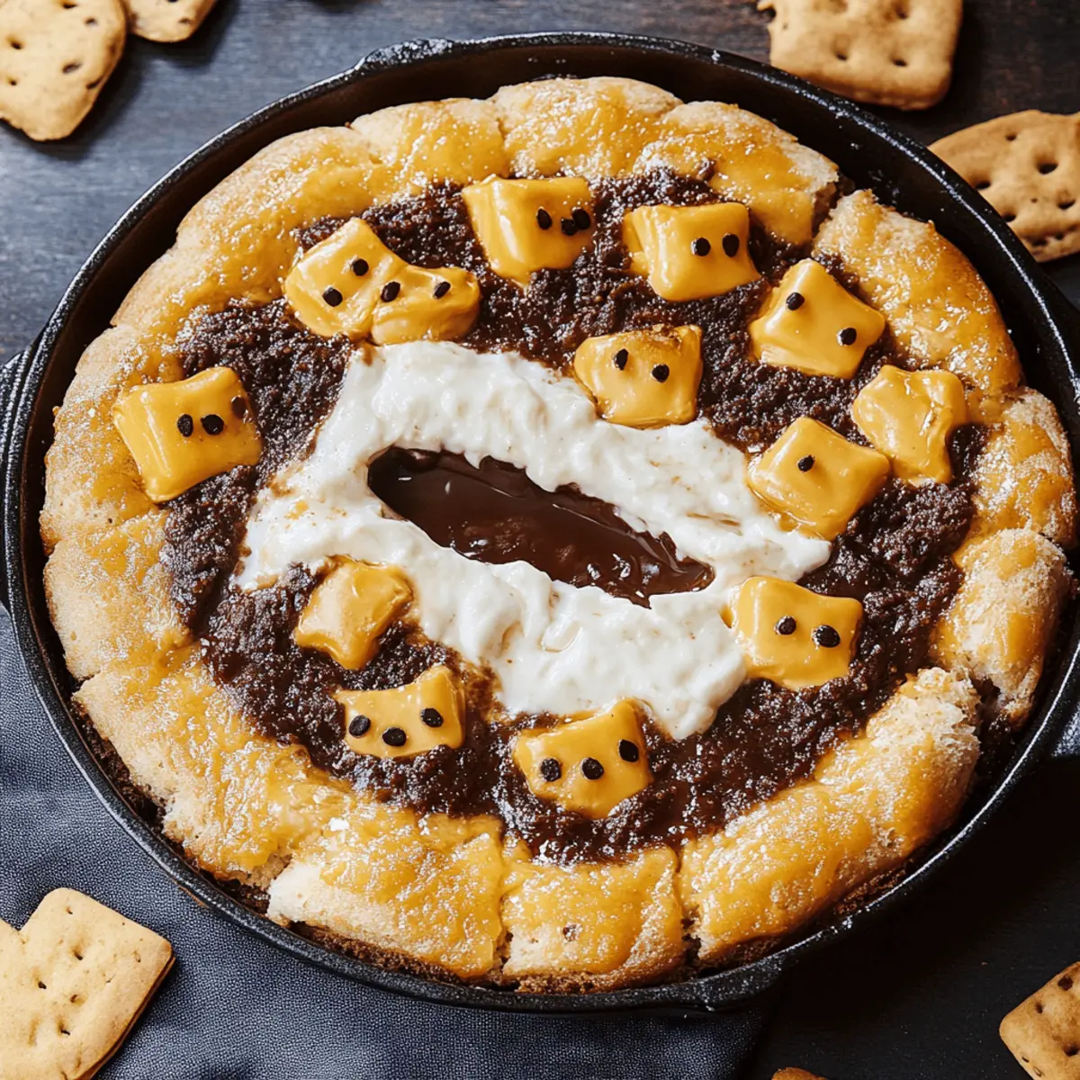 Ghost S'mores Dip