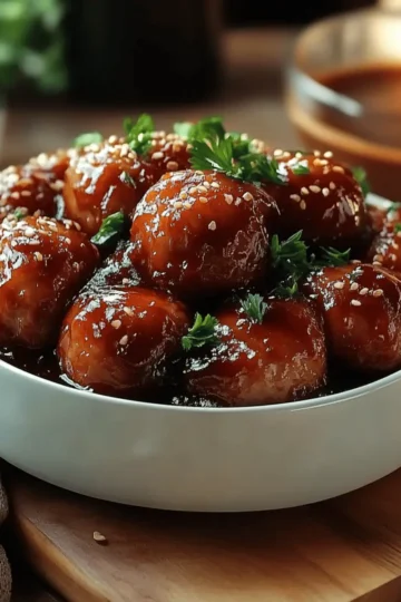 Grape Jelly Meatballs