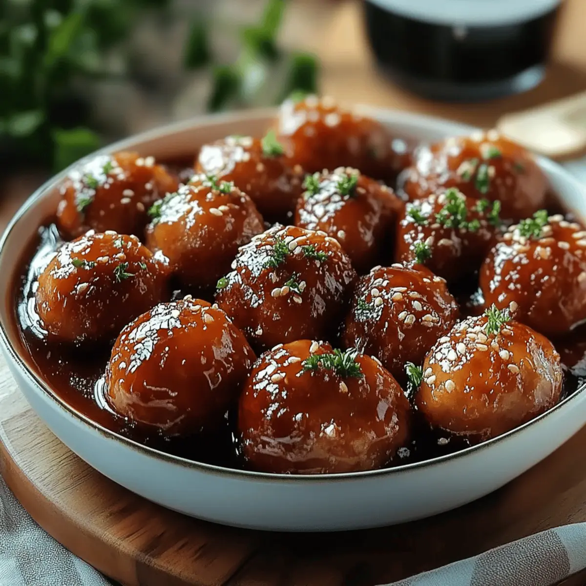 Grape Jelly Meatballs