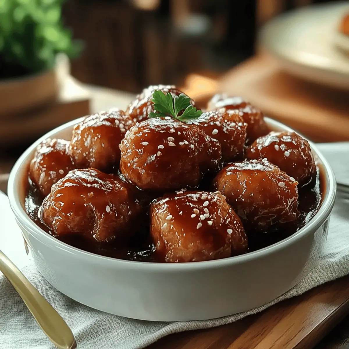 Grape Jelly Meatballs