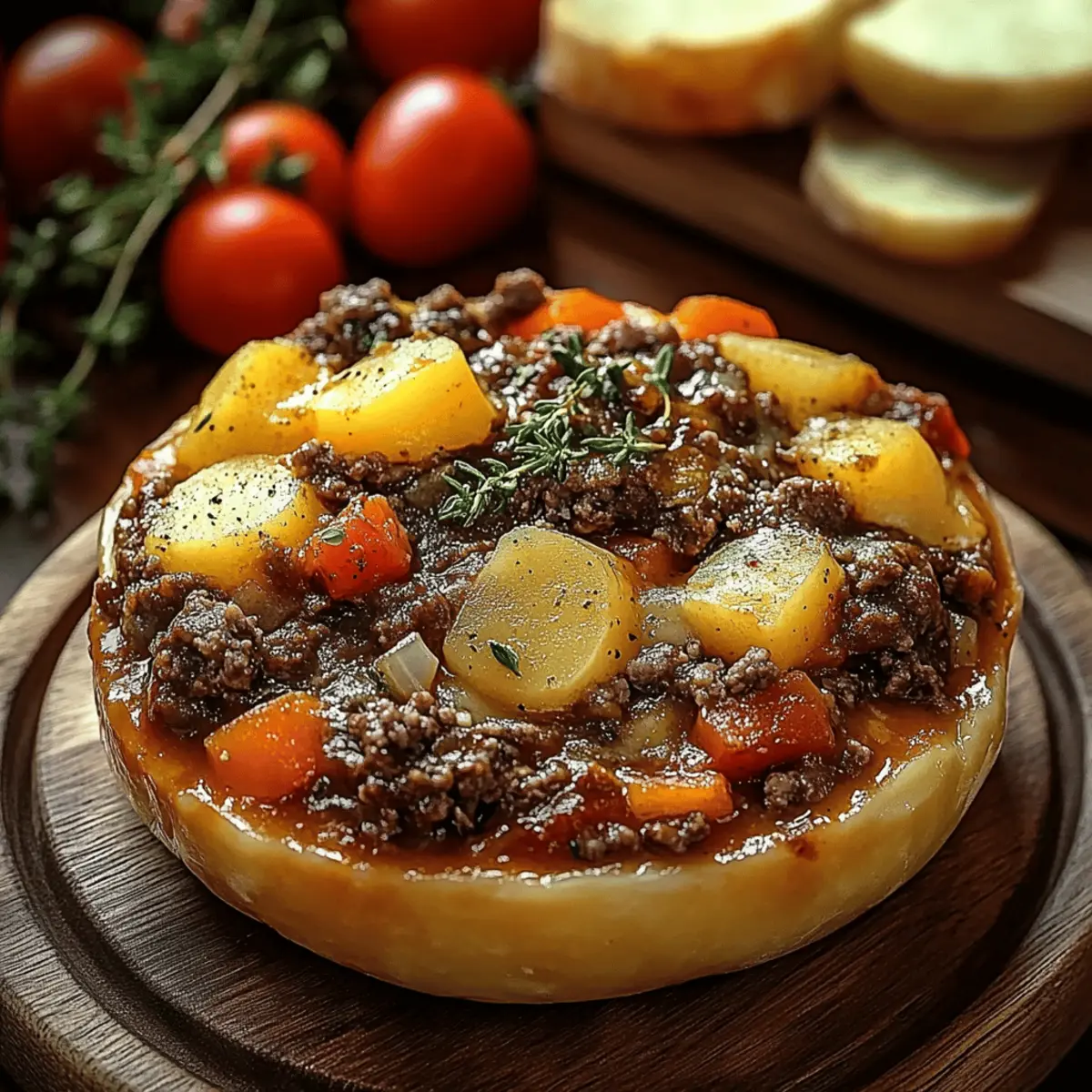 Hamburger Potato Casserole