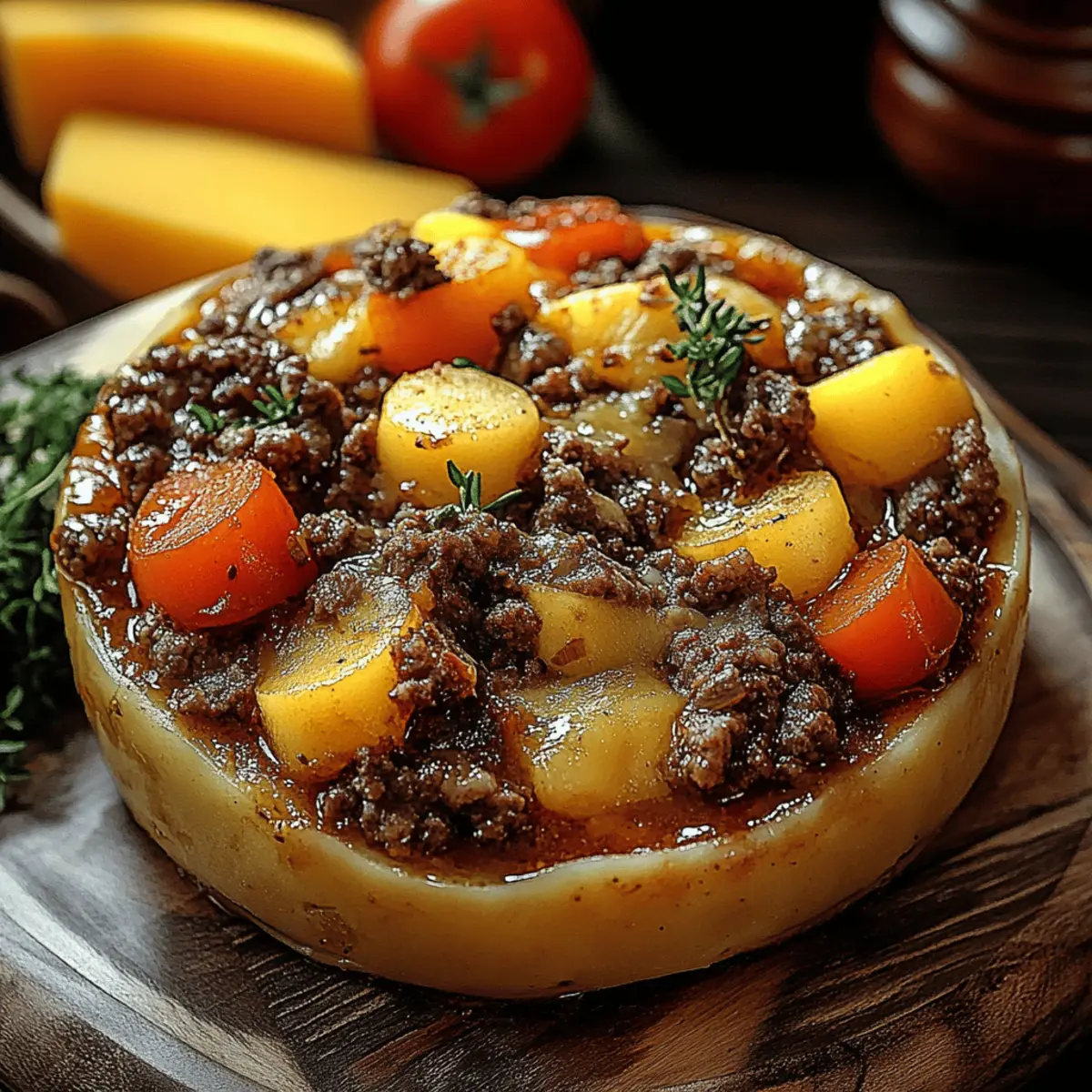Hamburger Potato Casserole