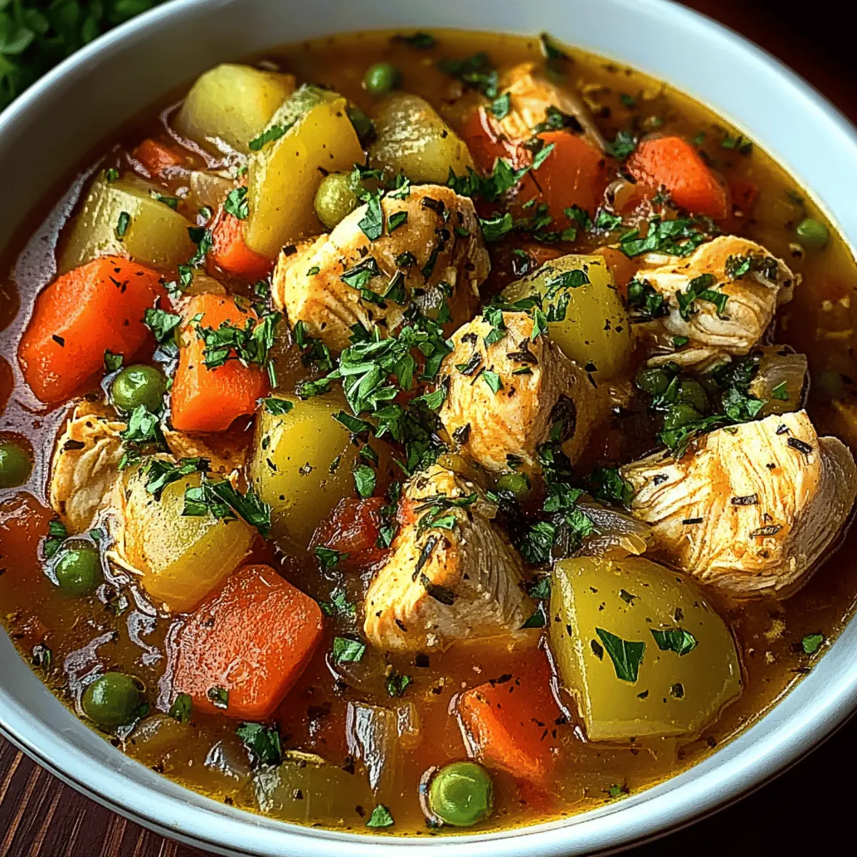 Hearty Chicken and Vegetable Stew