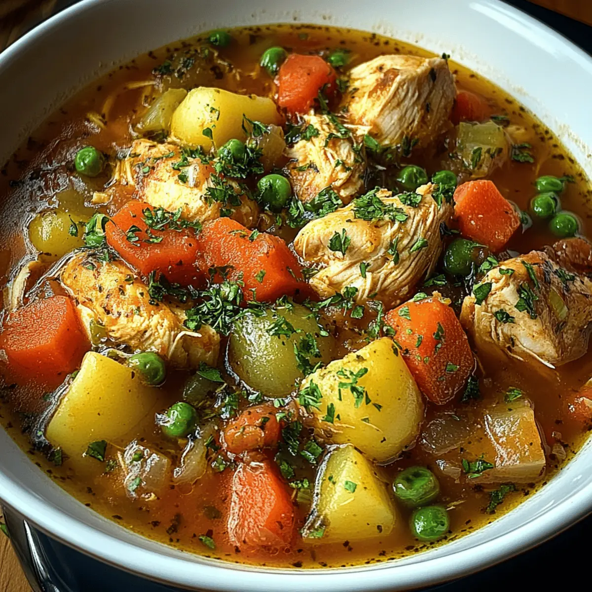 Hearty Chicken and Vegetable Stew
