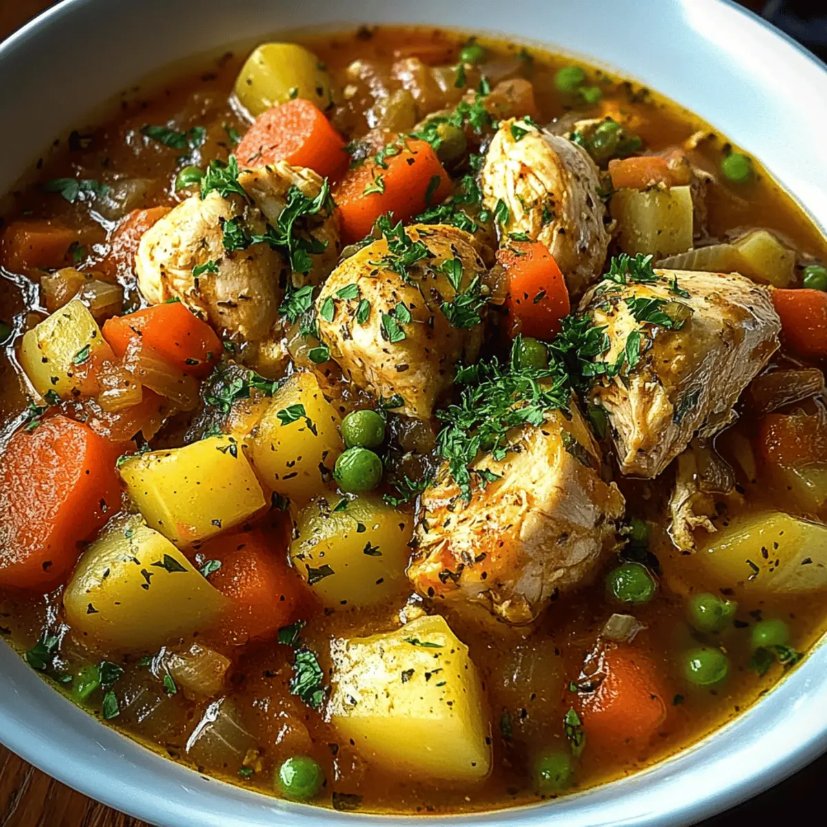 Hearty Chicken and Vegetable Stew